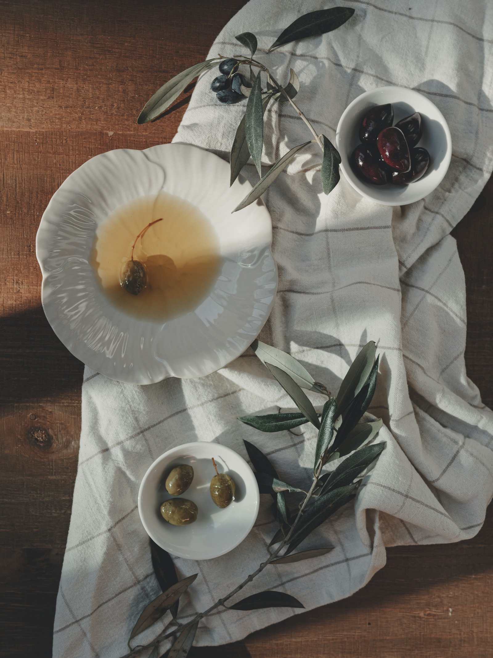 Olio extravergine e olive